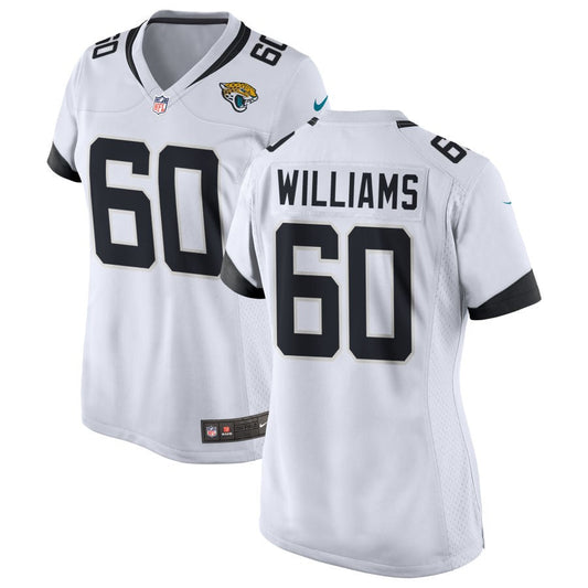 Darryl Williams Jacksonville Jaguars Nike Women's Game Jersey - White