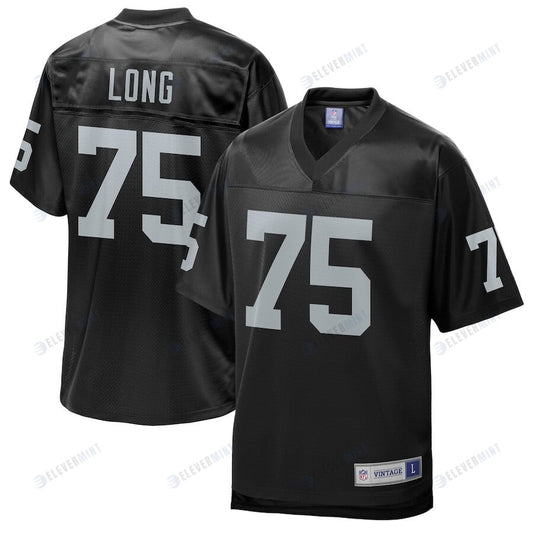 Howie Long 75 Las Vegas Raiders Pro Line Men Retired Jersey - Black