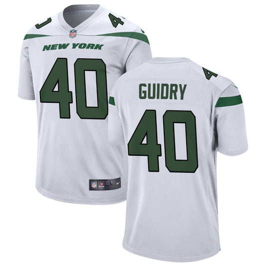 Javelin Guidry New York Jets Nike Game Jersey - White