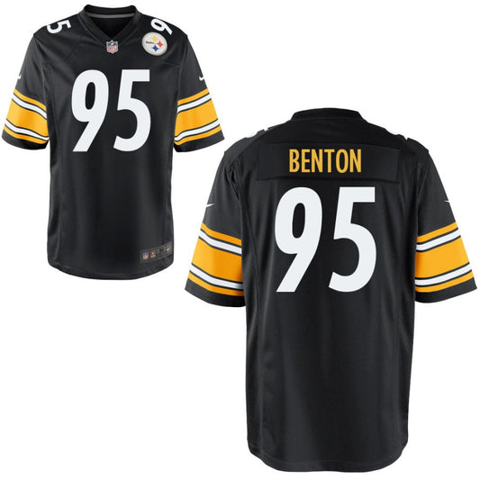 Keeanu Benton Pittsburgh Steelers Nike Youth Game Jersey - Black