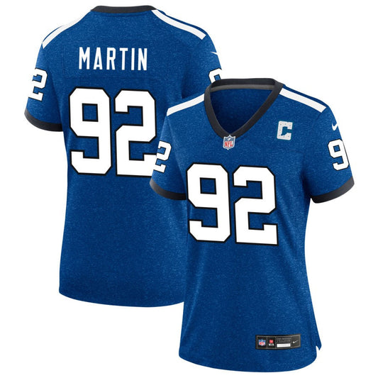 Jake Martin Indianapolis Colts Nike Women's Indiana Nights Alternate Game Jersey - Royal