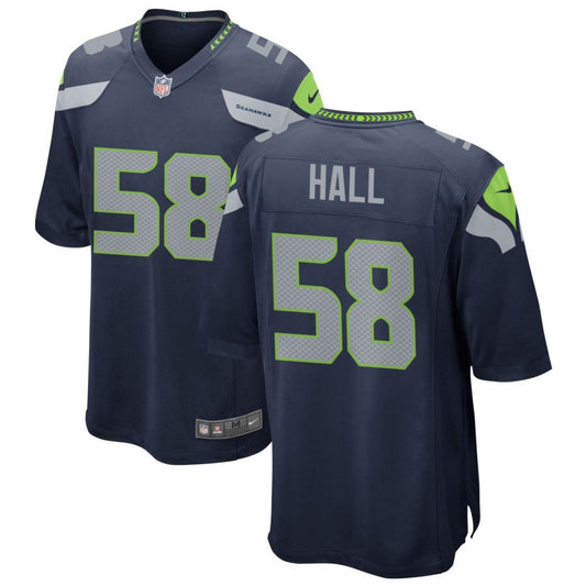 Derick Hall Seattle Seahawks Nike Game Jersey - College Navy