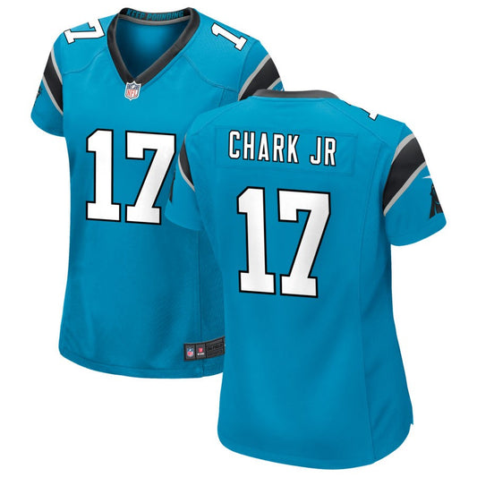 DJ Chark Jr Carolina Panthers Nike Women's Alternate Game Jersey - Blue