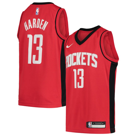 James Harden Houston Rockets Nike Youth Team Swingman Jersey - Icon Edition - Red