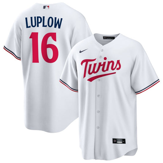 Jordan Luplow Minnesota Twins Nike Youth Home Replica Jersey - White