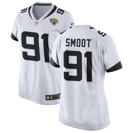 Dawuane Smoot Jacksonville Jaguars Nike Women's Game Jersey - White