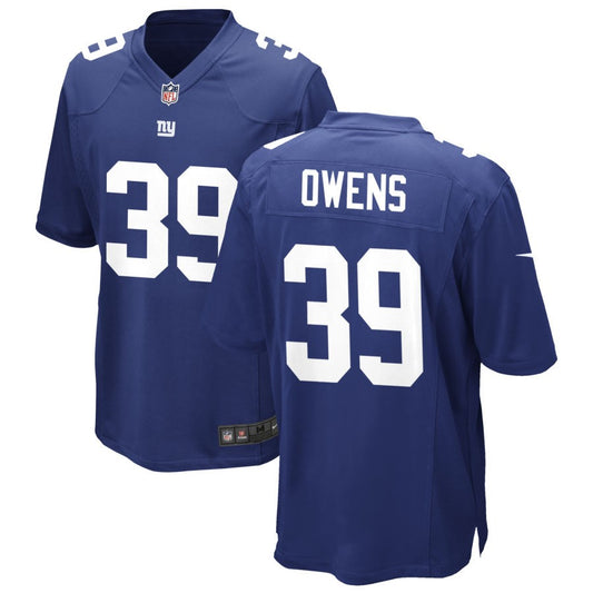 Gervarrius Owens New York Giants Nike Game Jersey - Royal