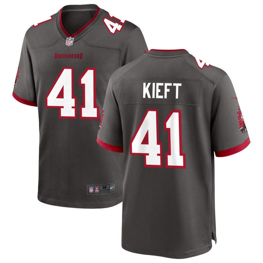 Ko Kieft Tampa Bay Buccaneers Nike Alternate Game Jersey - Pewter