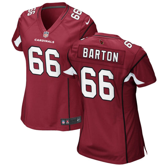 Jackson Barton Arizona Cardinals Nike Women's Game Jersey - Cardinal