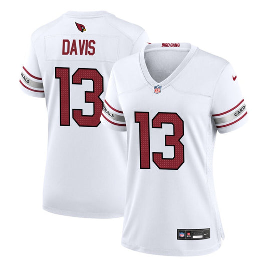 Kaden Davis Arizona Cardinals Nike Women's Game Jersey - White