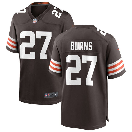 Lorenzo Burns Nike Cleveland Browns Game Jersey - Brown