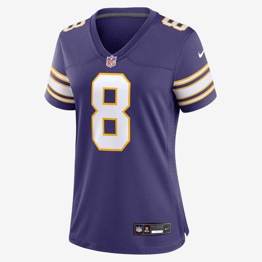 Kirk Cousins Minnesota Vikings Women's Nike NFL Game Football Jersey - Purple