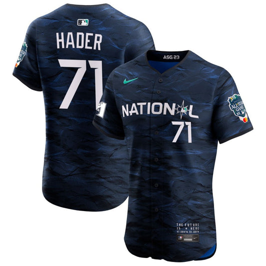 Josh Hader  National League Nike 2023 MLB All-Star Game Pick-A-Player Vapor Premier Elite Jersey - Royal
